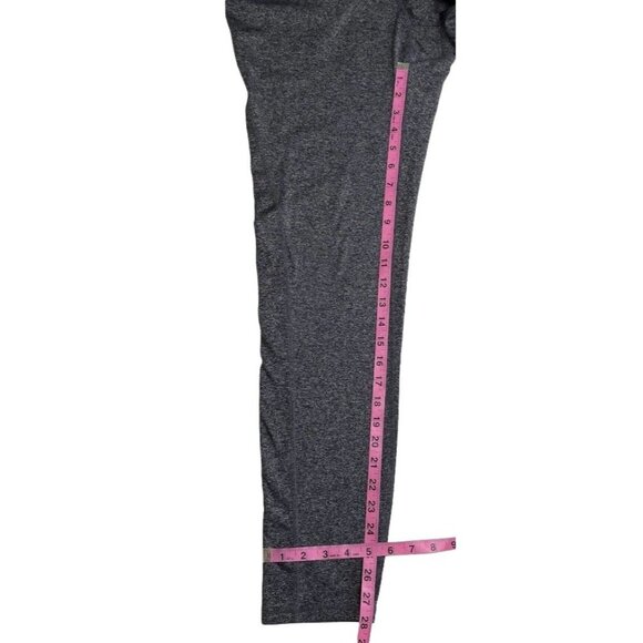 RBX High Waist Active Leggings Women's LARGE Gray Black Stretch Comfort-Waist - Picture 4 of 8